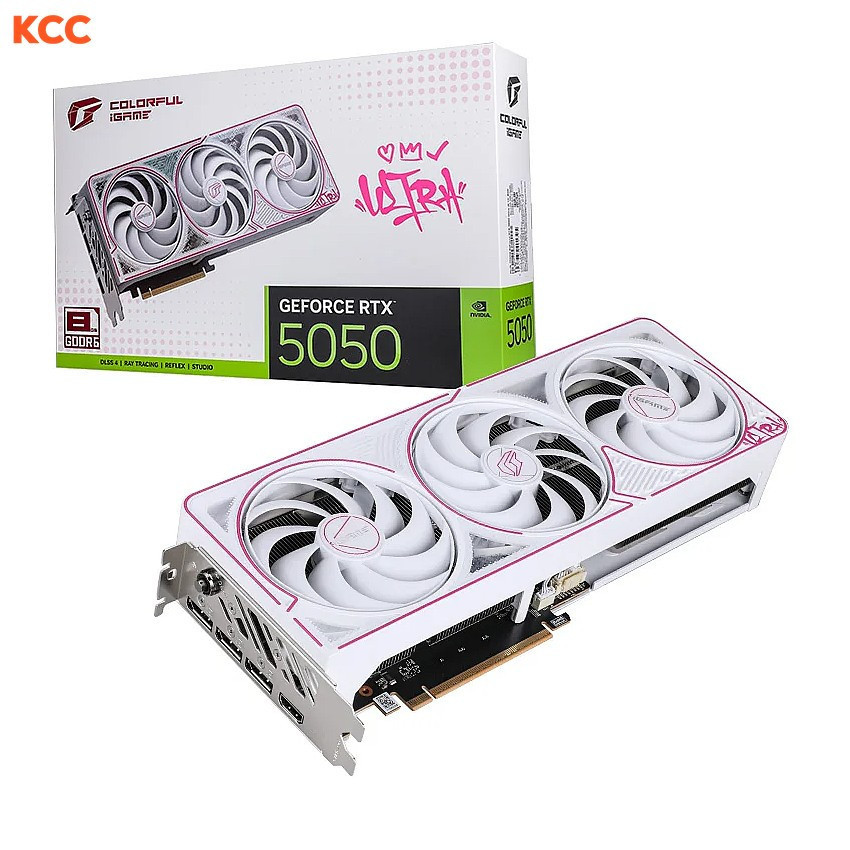 VGA Colorful iGame GeForce RTX 5050 Ultra W OC 8GB-V