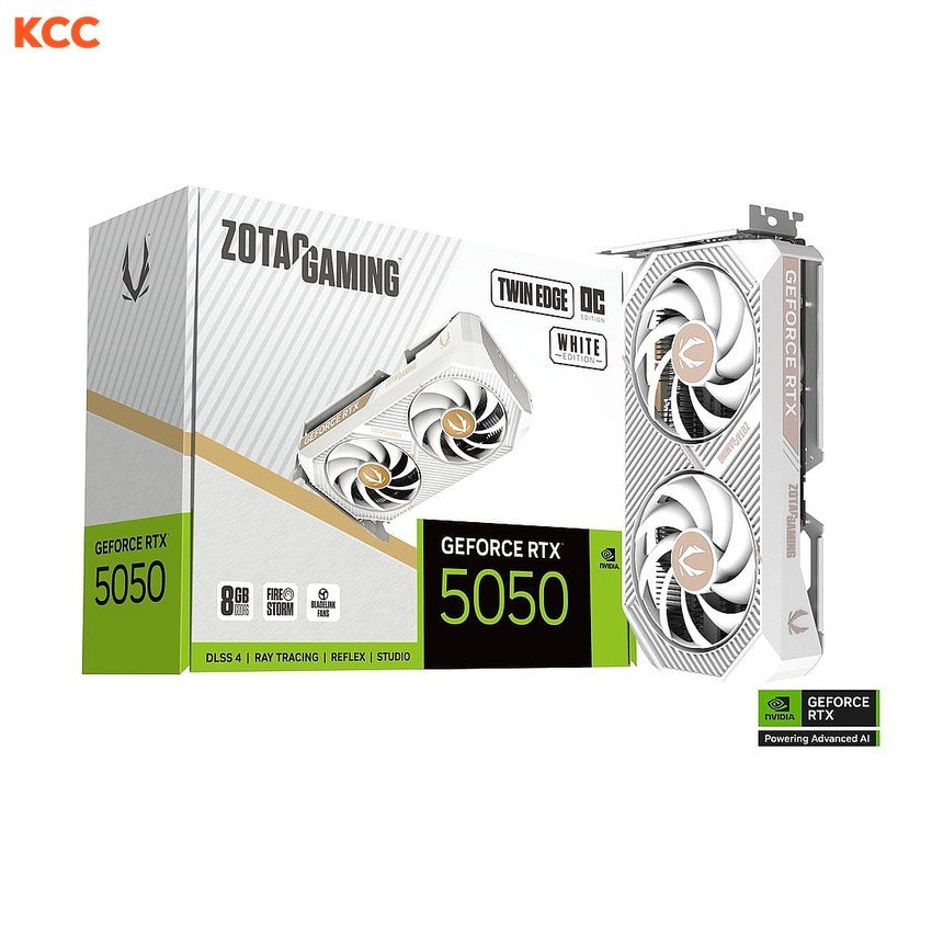 VGA ZOTAC GAMING GeForce RTX 5050 Twin Edge OC White Edition (ZT-B50500Q-10M)