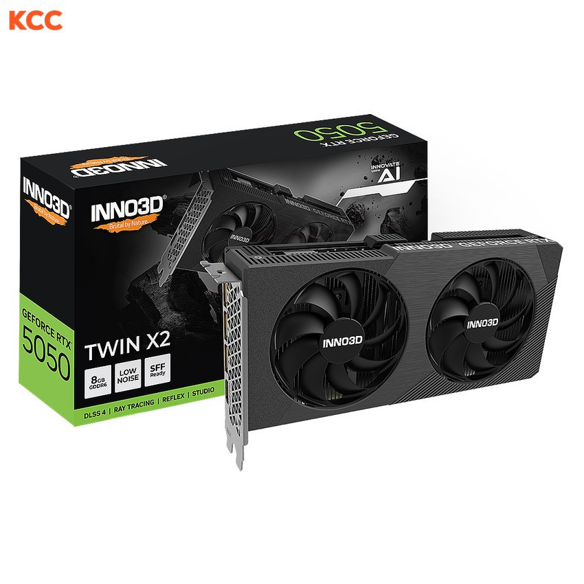 Card màn hình INNO3D GeForce RTX 5050 TWIN X2 (N50502-08D6-174071N)