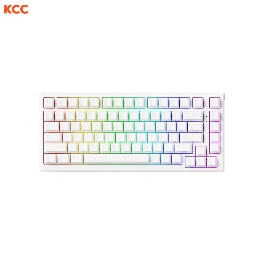 Bàn phím cơ AKKO TAC75 White HE AstroAim Magnetic Switch