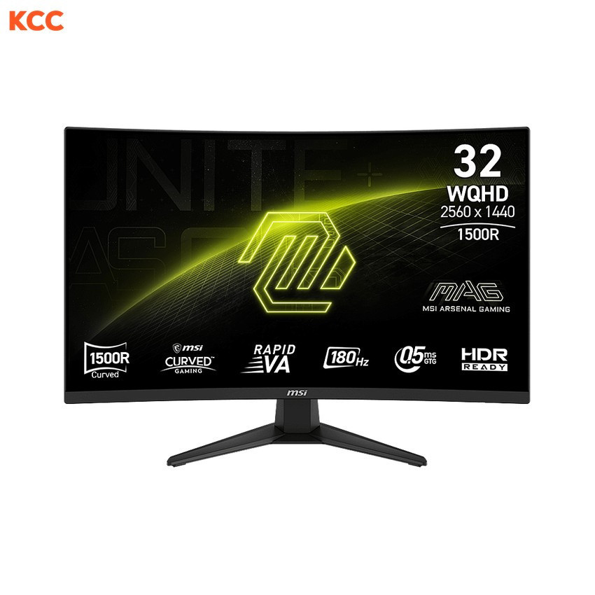 Màn hình gaming MSI MAG 321CQF E18 (32in / QHD / VA / 180Hz / 0.5ms / Cong)