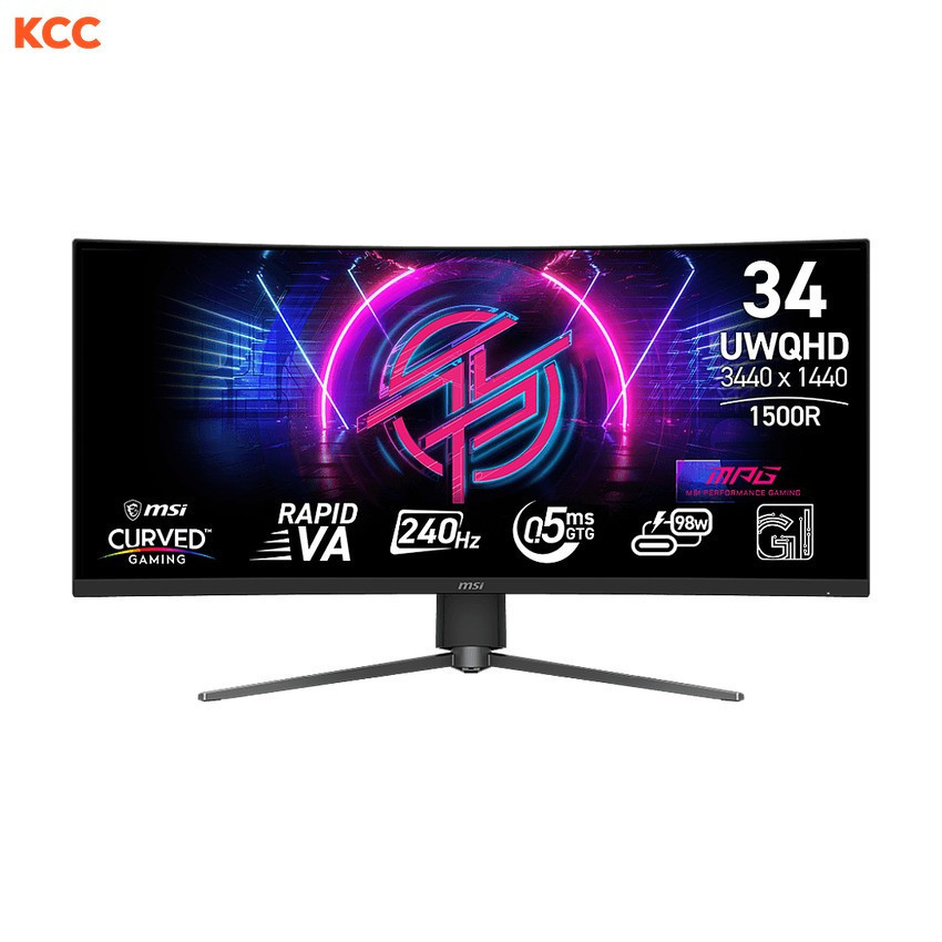 Màn hình gaming MSI MPG 346CQRF X24 (34in / WQHD / VA / 240Hz / 0.5ms / Cong)