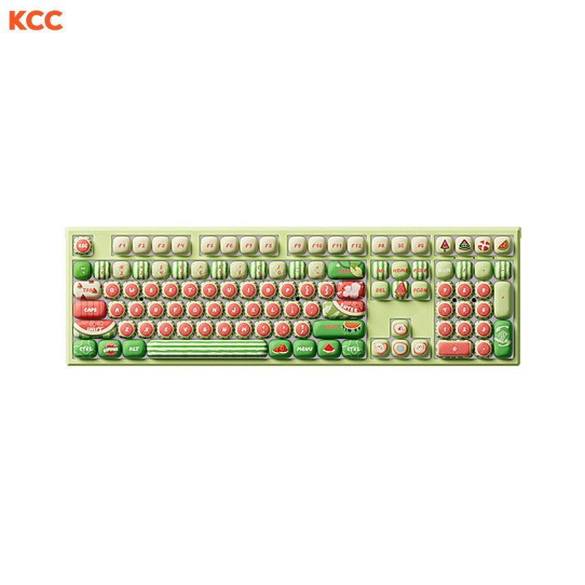 Bàn phím cơ gaming MonsGeek MG108B Watermelon (RGB / Hotswap / Piano Pro SW/ Multi-mode)