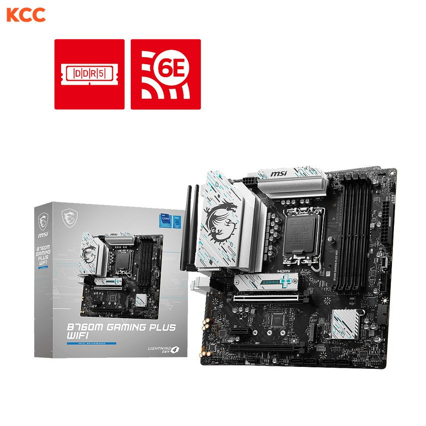 Mainboard MSI B760M GAMING PLUS WIFI DDR5 Full Box (BH Chính hãng 07/27) (2nd)