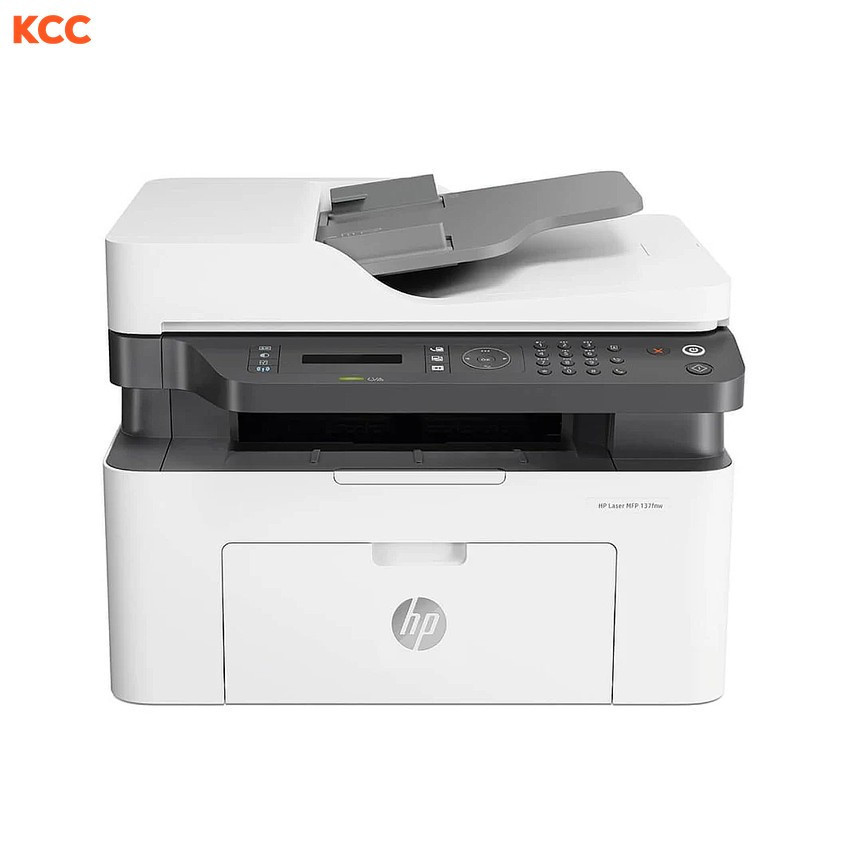 Máy in laser đen trắng HP 137fnw - 4ZB84A (A4/A5/ In/ Copy/ Scan/ ADF/ USB/ LAN/ WIFI)