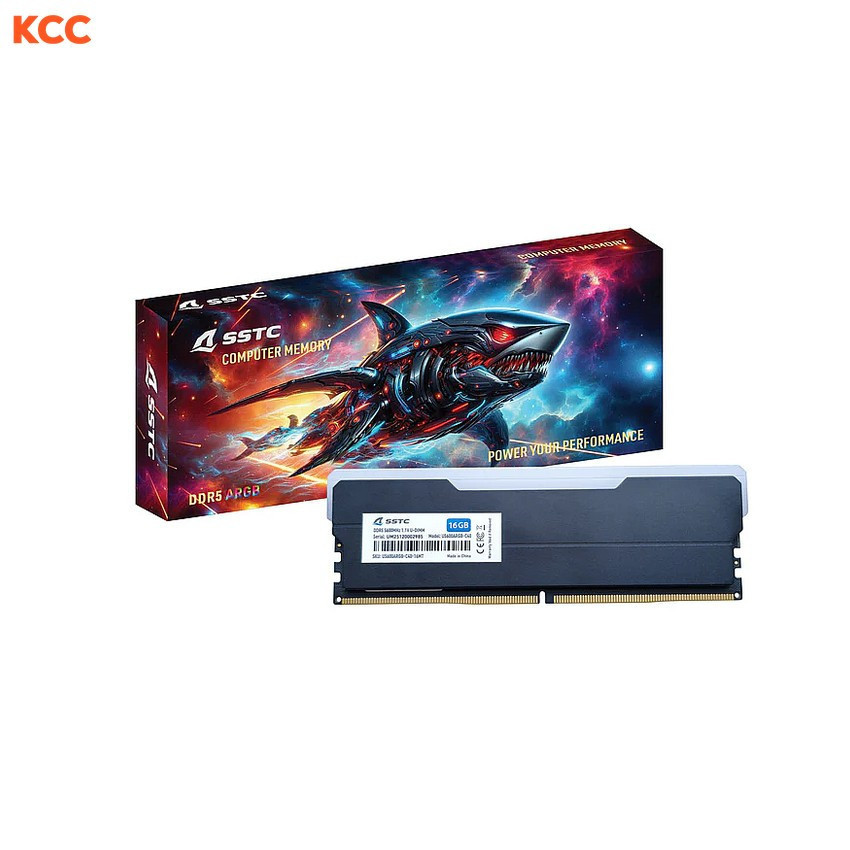 Ram SSTC DDR5 16GB Buss 5600 RGB U5600ARGB-C40 (SSTC -5600C40-16MT)
