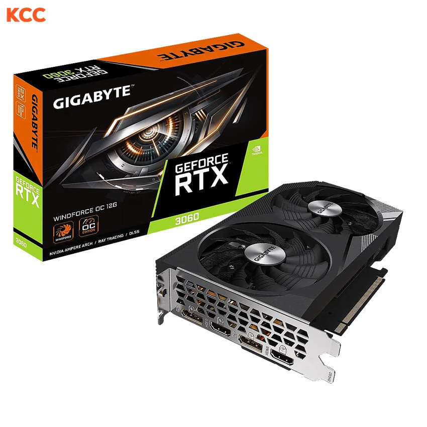 VGA Gigabyte GeForce RTX 3060 WINDFORCE OC 12G (GV-N3060WF2OC-12GD) (BH Chính hãng 04/28) (2nd)