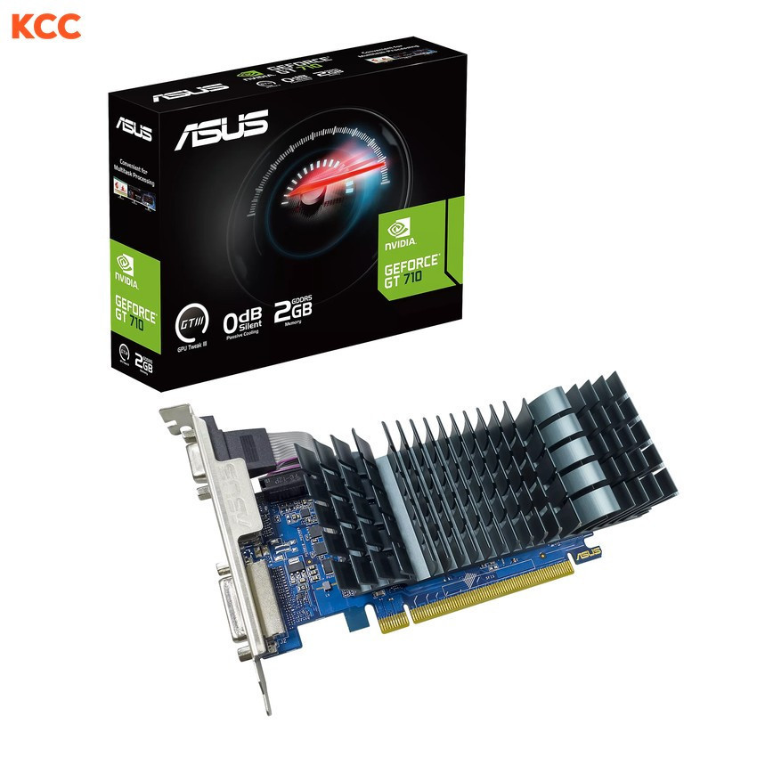 Card màn hình Asus GeForce GT 710 2GB DDR5 EVO (GT710-SL-2GD5-BRK-EVO)