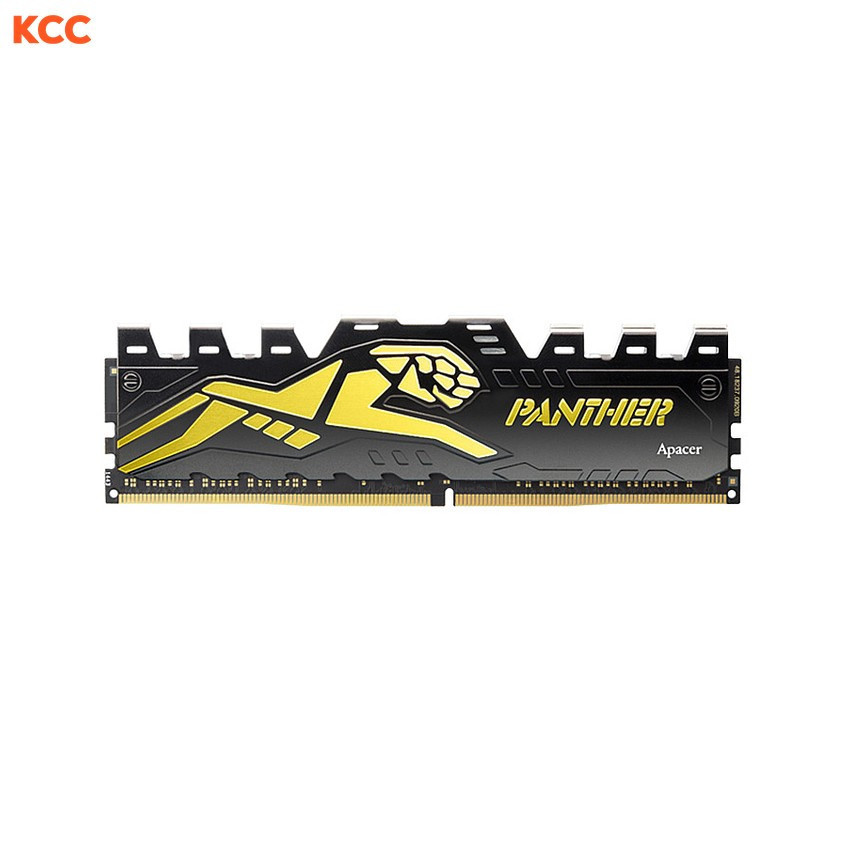 Ram Desktop Apacer OC Panther-Golden (AH4U08G32C28Y7GAA-1) 8GB (1x8GB) DDR4 3200Mhz (2nd)
