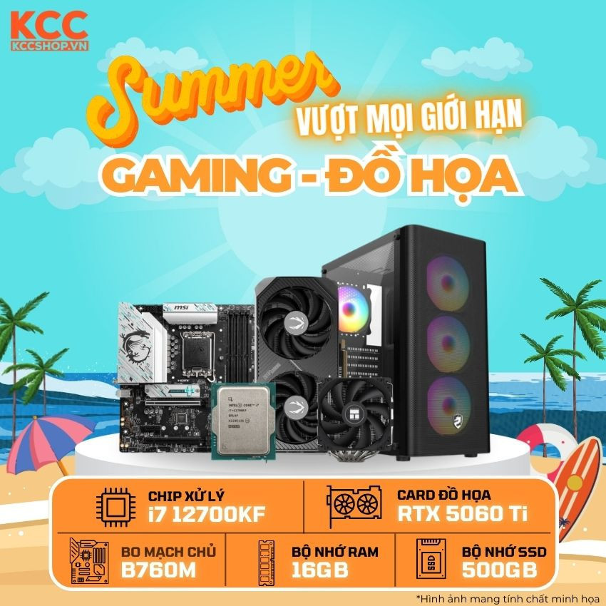 PC KCC Intel i7-12700KF / VGA RTX 5060 Ti