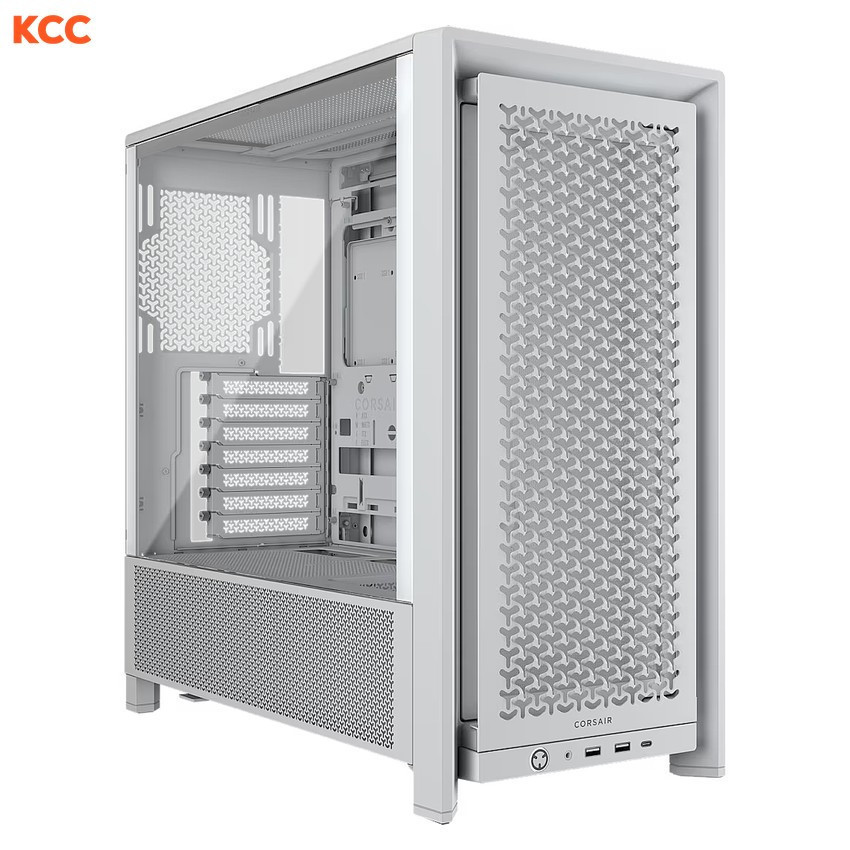 Vỏ case Corsair FRAME 4000D Modular Mid-Tower White (CC-9011291-WW)