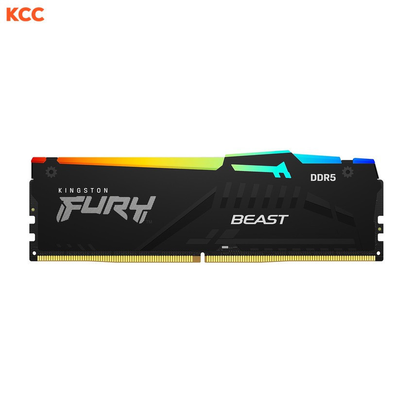 Ram Kingston FURY Beast RGB (KF560C36BBE2A-32) 32GB (1x32GB) C36 6000MHz DDR5