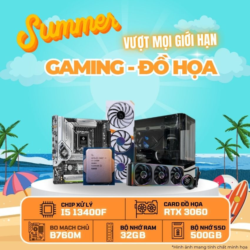 PC KCC Tiktok Intel i5-13400F / VGA RTX 3060