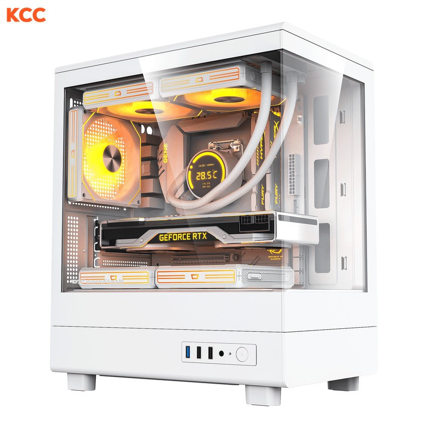 Vỏ case Darkflash DB330M Glass White