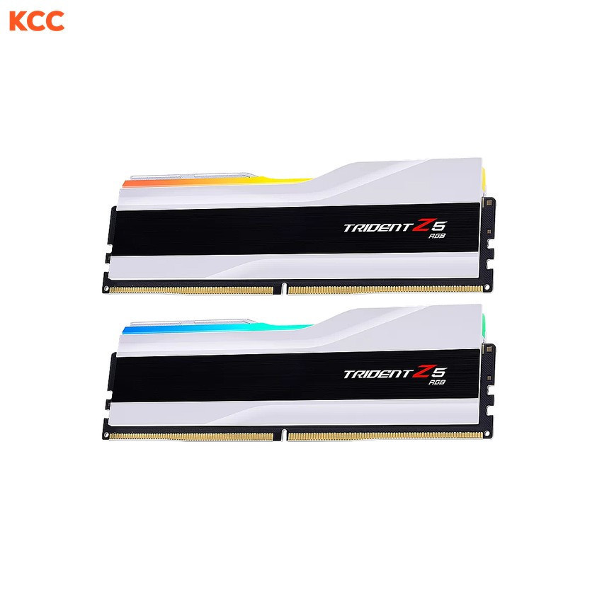 Ram Desktop Gskill Trident Z5 RGB 32GB (32GBx1) DDR5 6000Mhz White (F5-6000J3636F32GX1-TZ5RW)