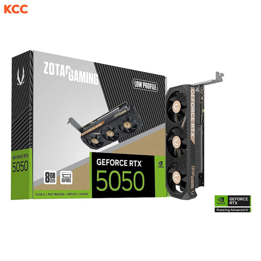 VGA ZOTAC GAMING GeForce RTX 5050 Low Profile (ZT-B50500L-10L)