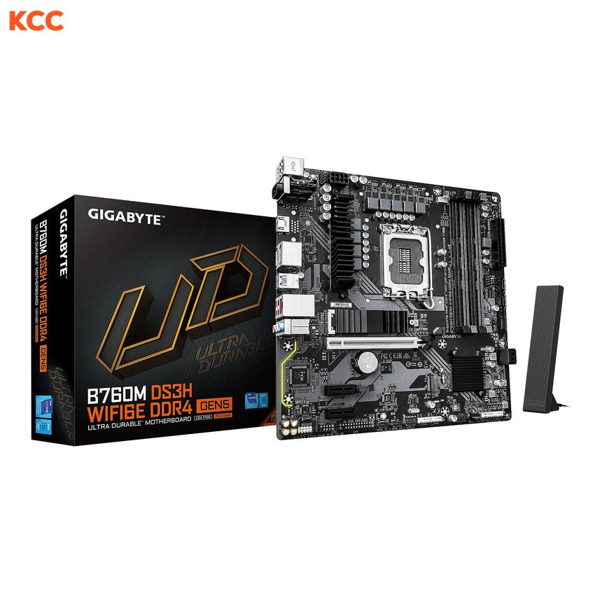 Mainboard Gigabyte B760M DS3H WIFI6E DDR4 GEN5
