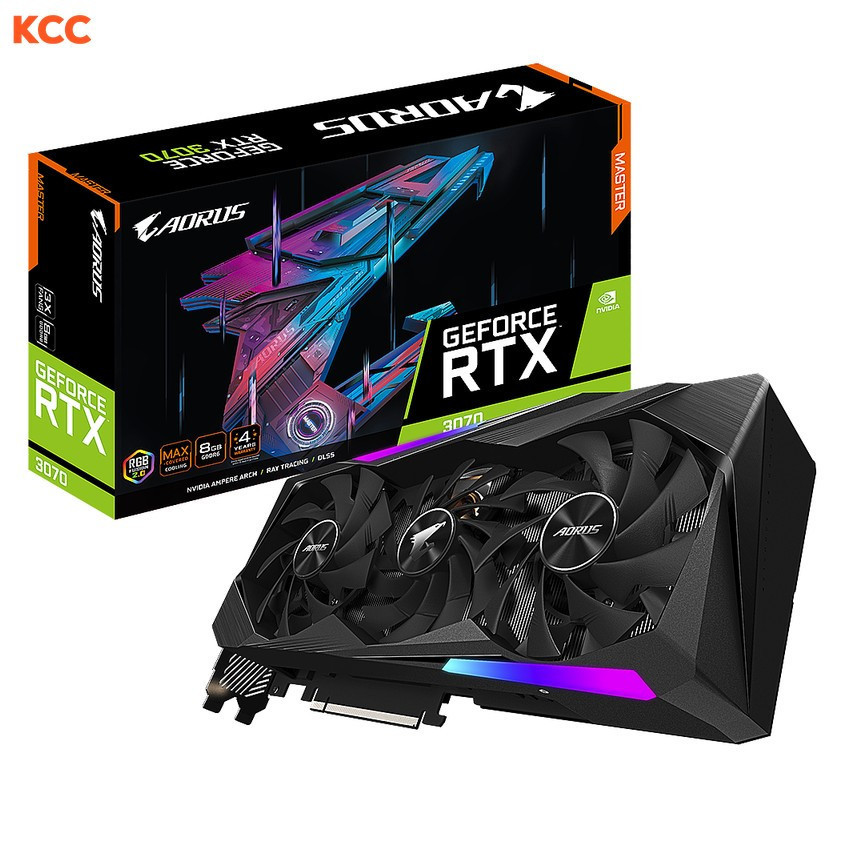VGA GIGABYTE AORUS GeForce RTX 3070 MASTER 8G (GV-N3070AORUS M-8GD) (2nd)