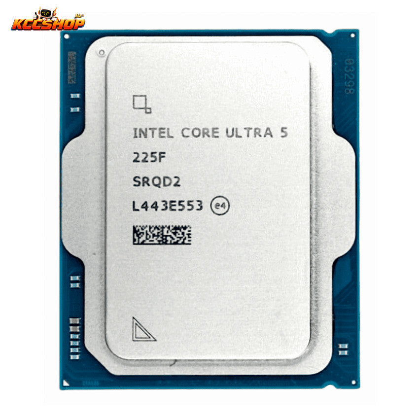 CPU Intel Core Ultra 5 225F Tray (3.3 Ghz, Turbo 4.9GHz, 10 Nhân 10 Luồng, 20 MB Cache)