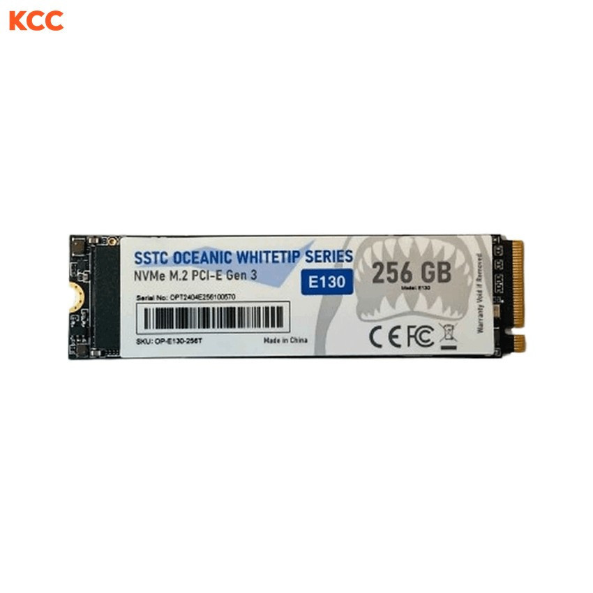 Ổ cứng SSD SSTC Oceanic Whitetip E130 Plus M2 Nvme Gen3 256GB