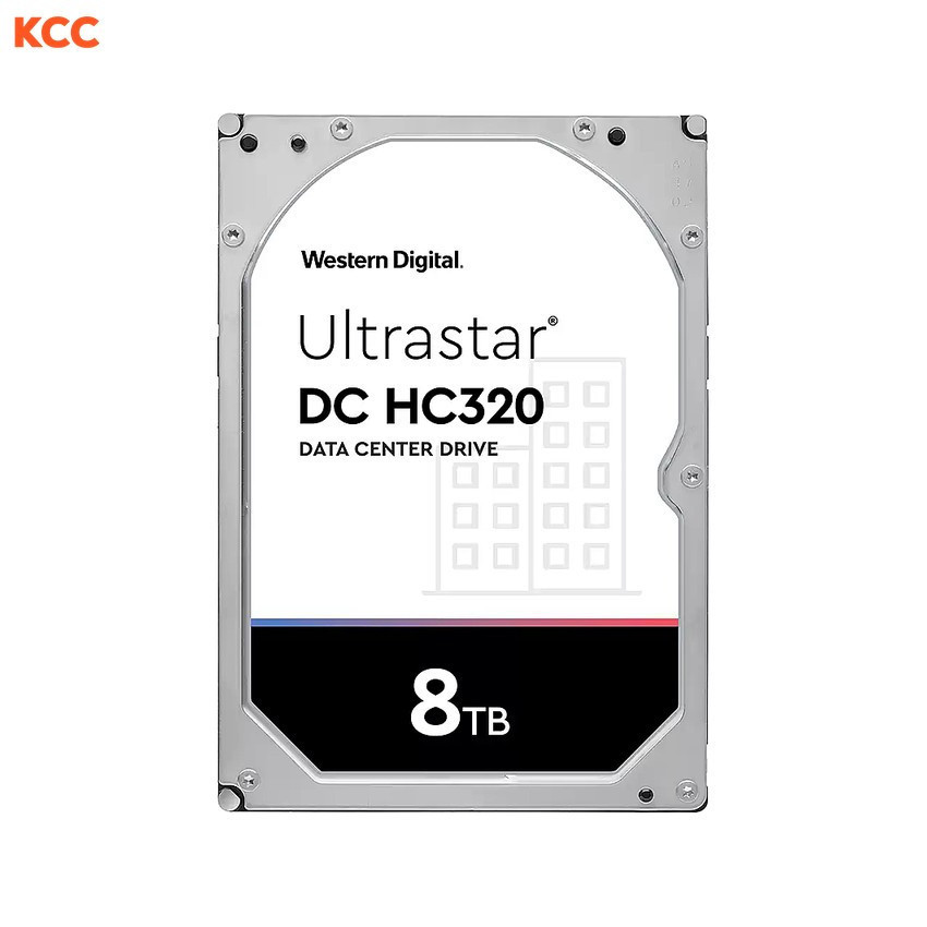 Ổ cứng HDD WD Ultrastar HC320 8TB 3.5 inch SATA Ultra 512E SE 7K8 256MB Cache 7200RPM HUS728T8TALE6L4