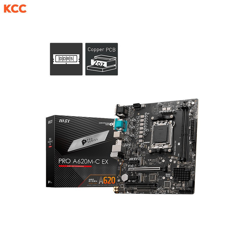 Mainboard MSI PRO A620M-C EX DDR5