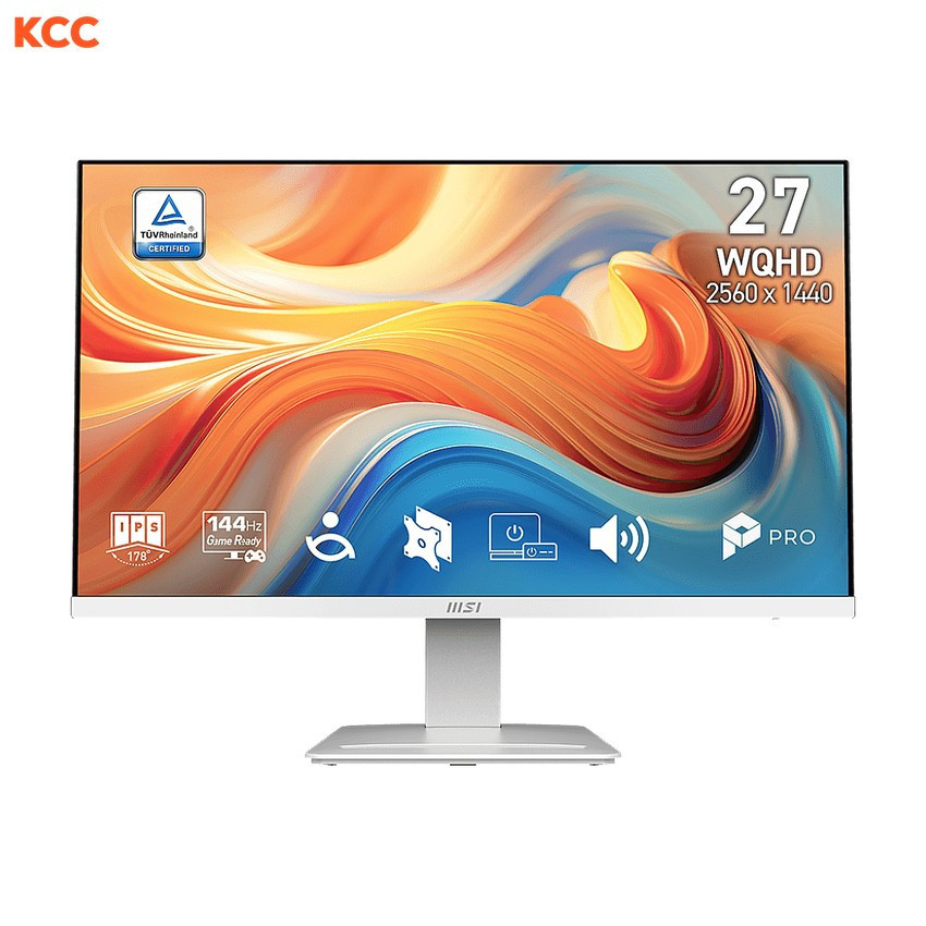 Màn hình máy tính MSI PRO MP273QW E14 (27in / QHD / IPS / 144Hz / 1ms)