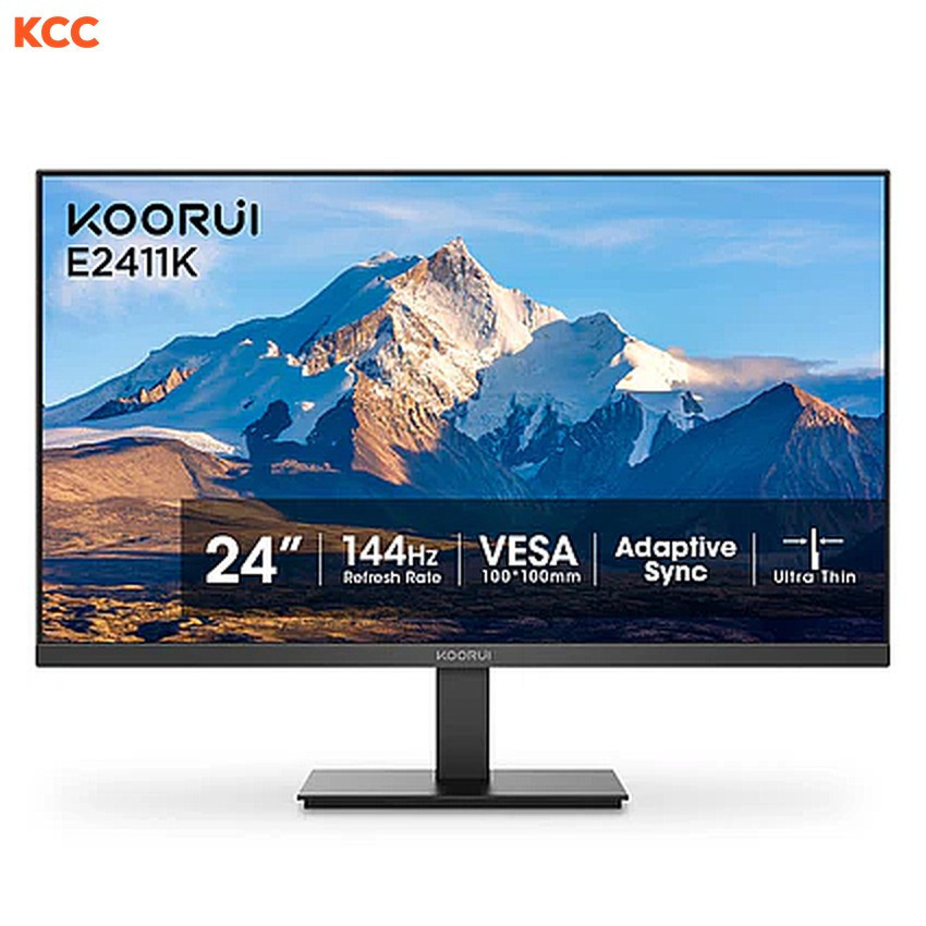 Màn hình máy tính KOORUI E2411K (24in / FHD / IPS / 144Hz / 1ms)