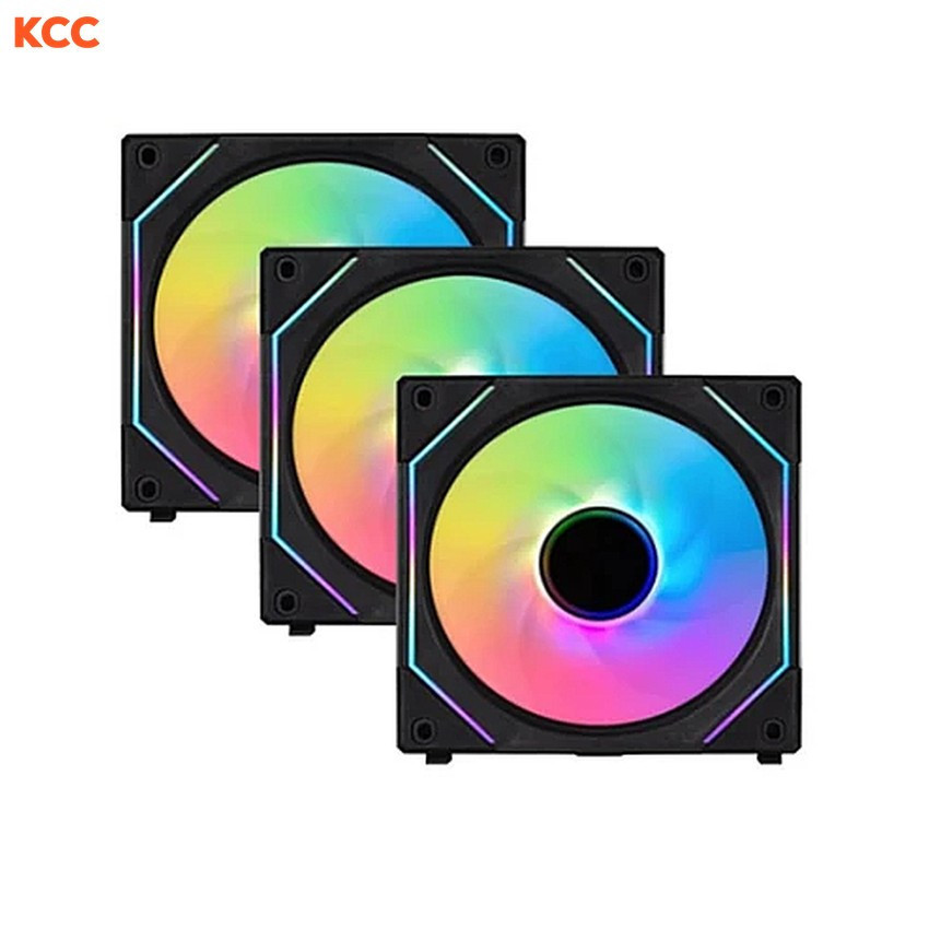 Fan case tản nhiệt Lian Li SL-INF Wireless 120-3 Black - 12SLIN1W3B