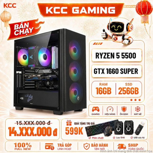 PC KCC AMD R5-5500 / NVIDIA GTX 1660 Super