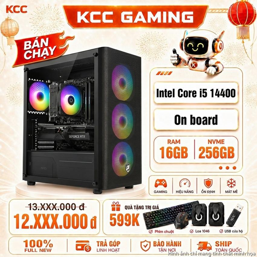 PC KCC Intel I5-14400 / OnBoard Graphic