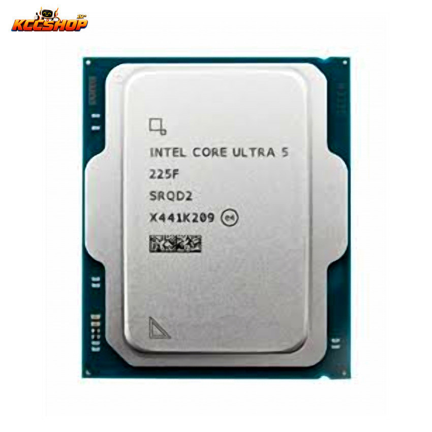 CPU Intel Core Ultra 5 225F Tray Chính hãng (3.3 Ghz, Turbo 4.9GHz, 10 Nhân 10 Luồng, 20 MB Cache)