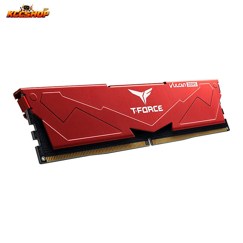 Ram Teamgroup Vulcan DDR5 16GB (1x16GB) CL38 6000MHz Red (FLRD516G6000HC38G01)