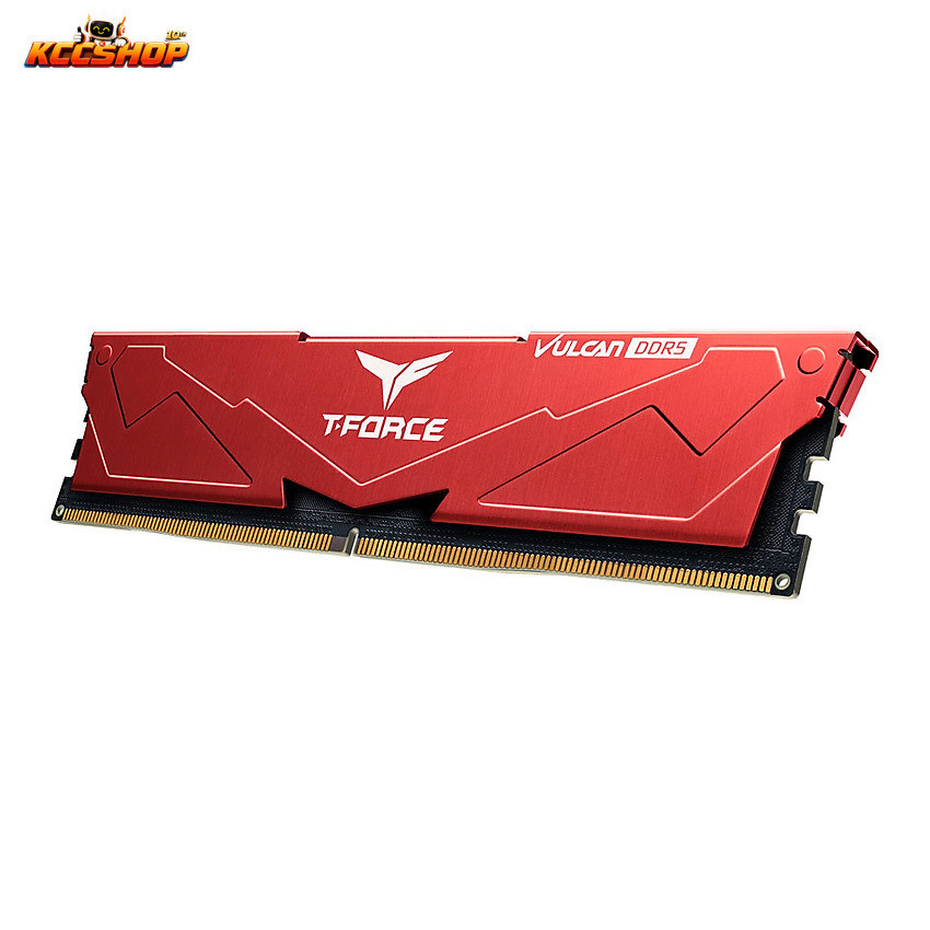 Ram Teamgroup Vulcan DDR5 16GB (1x16GB) CL38 6000MHz Red (FLRD516G6000HC38G01)