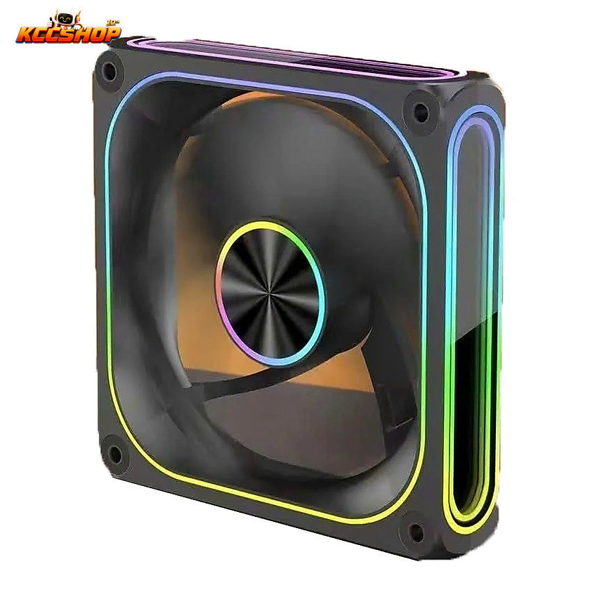 Fan case Jungle Leopard TF120 Đen xuôi