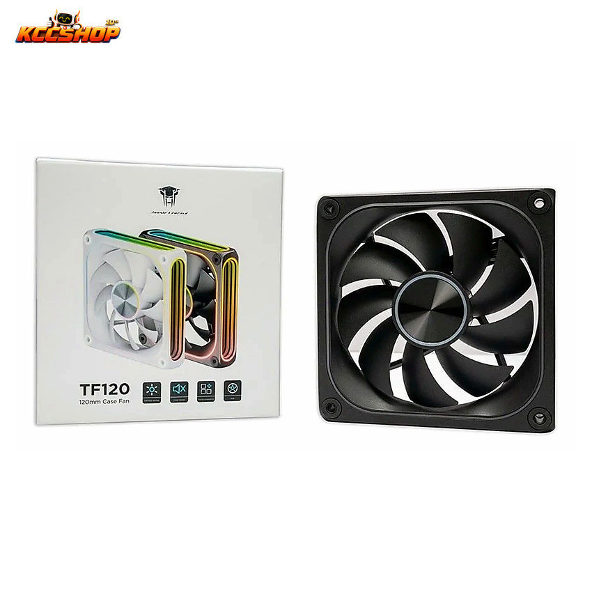 Fan case Jungle Leopard TF120 Đen ngược
