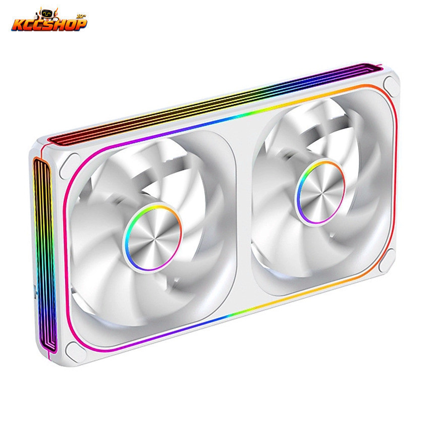 Fan case Jungle Leopard TF240 Trắng xuôi