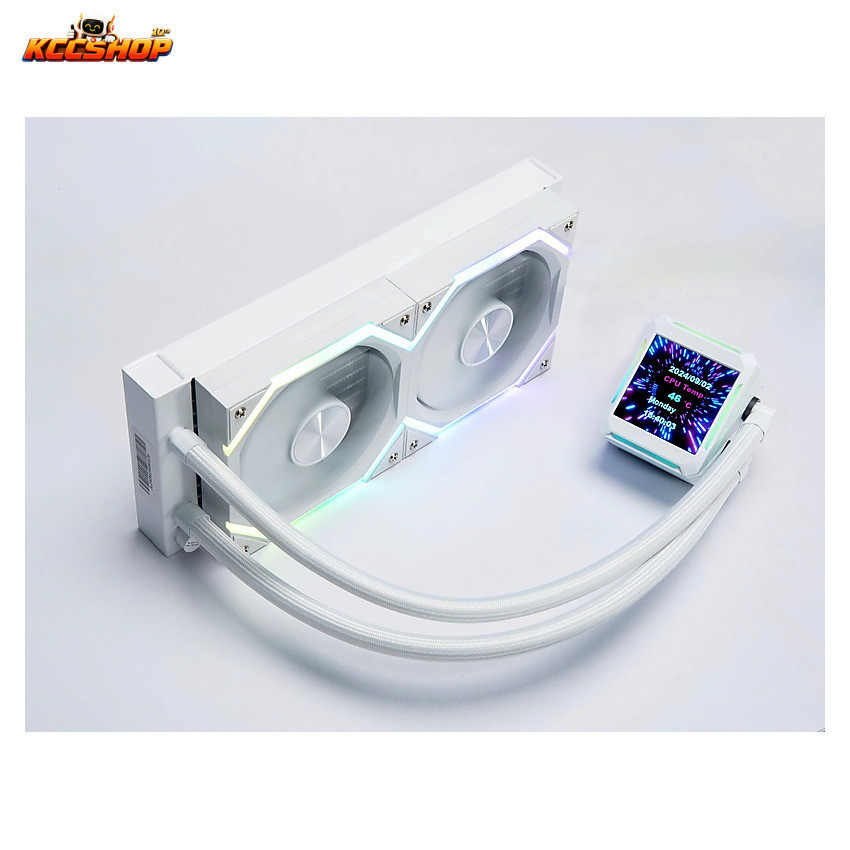 Tản nhiệt nước AIO Jungle Leopard Astro shell 240 White