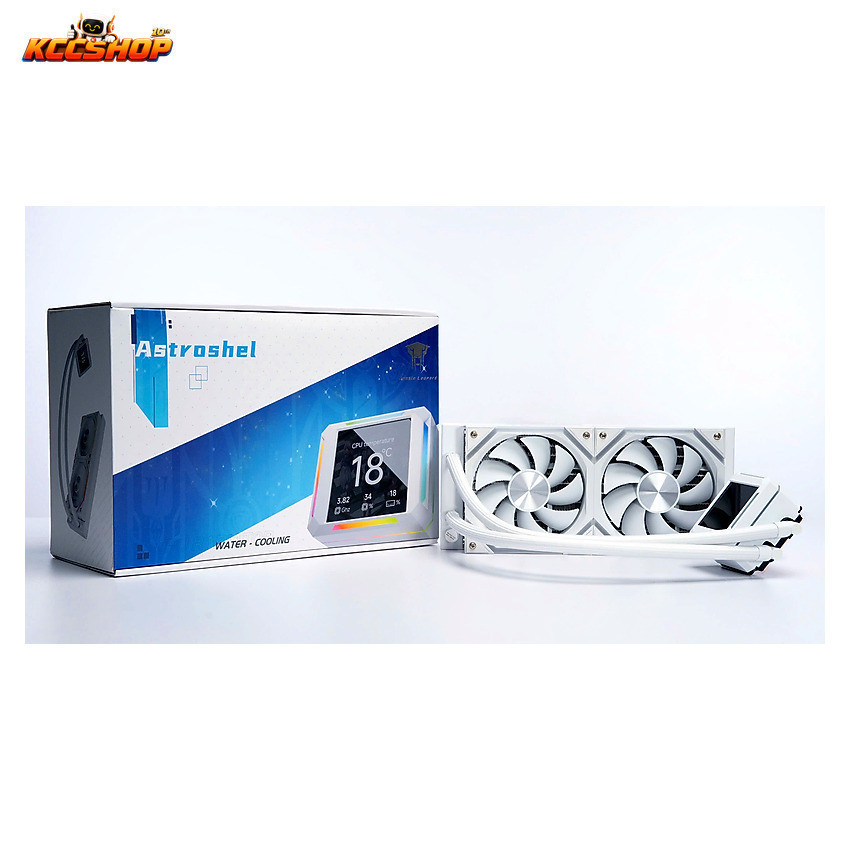 Tản nhiệt nước AIO Jungle Leopard Astro shell 240 White