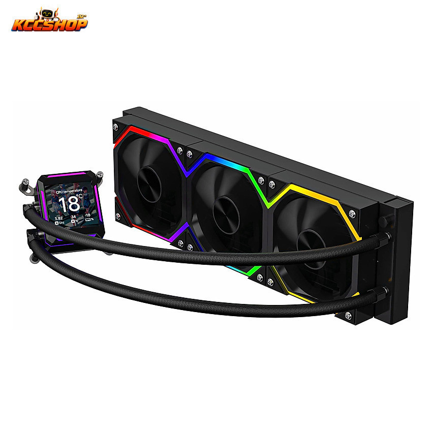 Tản nhiệt nước AIO Jungle Leopard Astroshel 360 Black