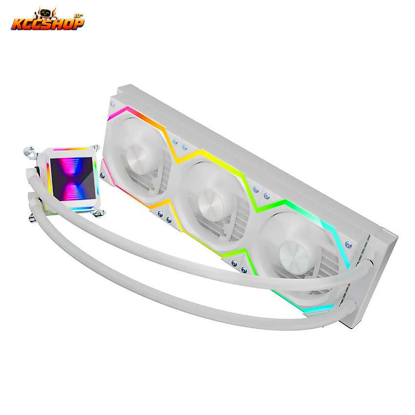 Tản nhiệt nước AIO Jungle Leopard Astroshel 360 White
