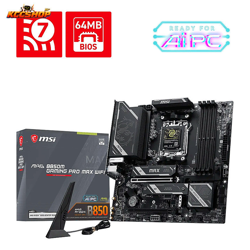 Mainboard MSI MAG B850M GAMING PRO MAX WIFI