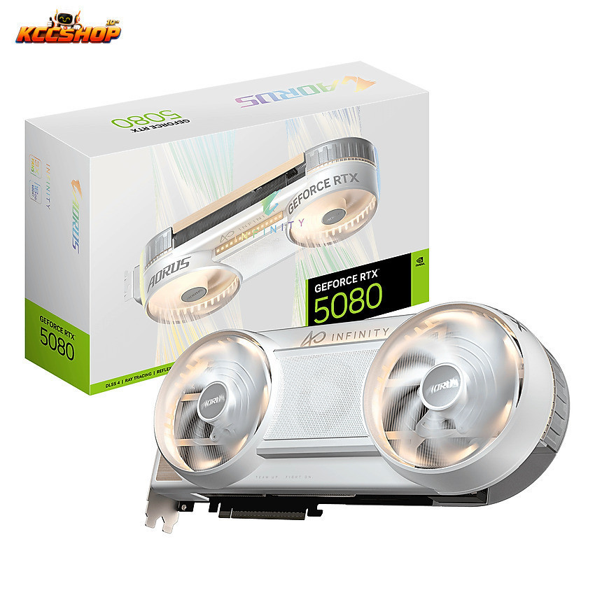 VGA Gigabyte AORUS GeForce RTX 5080 INFINITY WOOD 16G (GV-N5080AORUSIF WD-16GD)