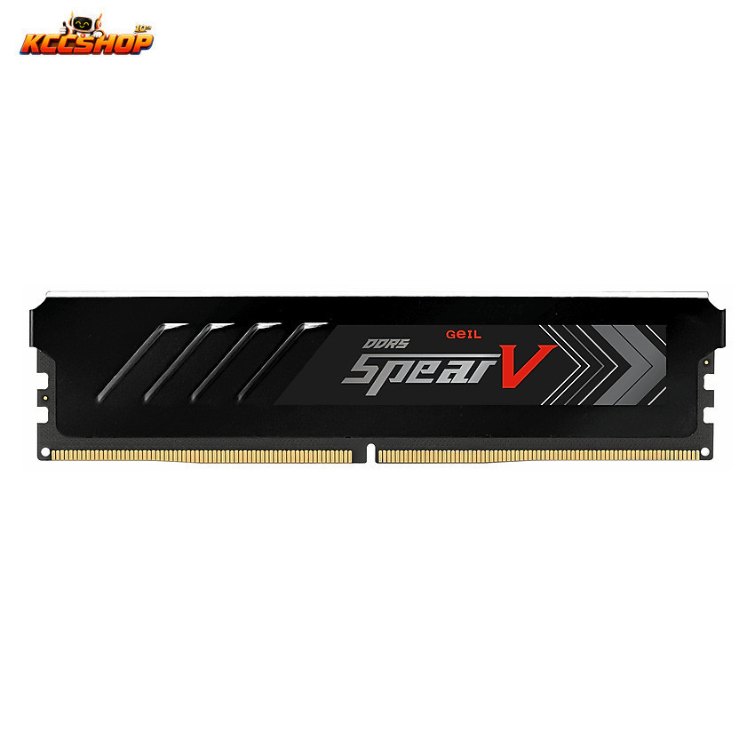 Ram GEIL Spear V 16GB (16GBx1) 6000MHz CL38 DDR5 Black (GASB516GB6000C38CSC)