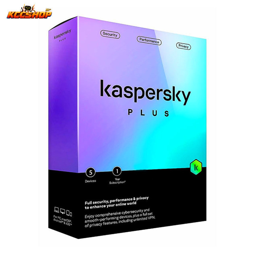 Phần mềm Diệt Virus Kaspersky Plus 5U