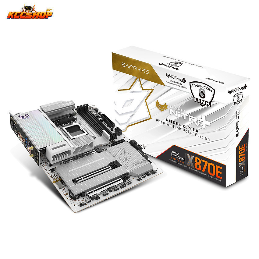 Mainboard SAPPHIRE NITRO+ X870EA PhantomLink Polar Edition