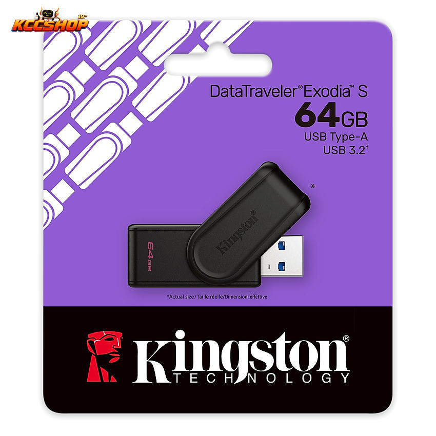 USB 3.2 Kingston DataTraveler Exodia S DTXS/64GB