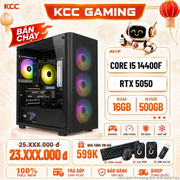 PC KCC Intel i5-14400F / VGA RTX 5050