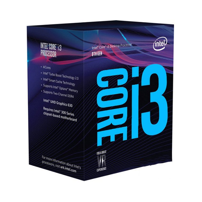 CPU Intel Core i3-8100 Tray ( 4 Cores 4 Threads )