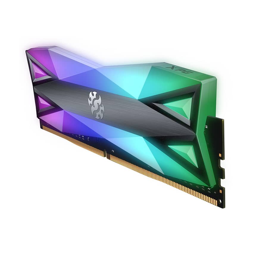RAM DDR4 8GB ADATA XPG SPECTRIX D60 BUSS 3200 TẢN NHIỆT TUNGSTEN GREY RGB (AX4U320038G16A-ST60)